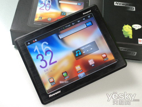 千元級(jí)觸控利器 紐曼Newpad P9平板999元全觸控電容屏圖賞